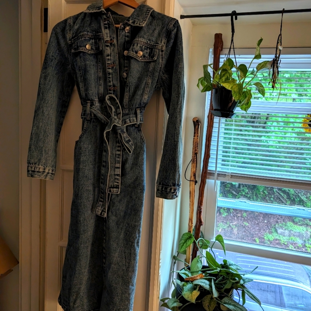 Denim dress